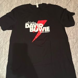 David Bowie world T-shirt shirt